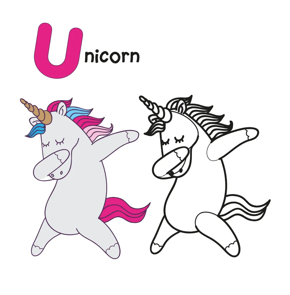 abc book letter u