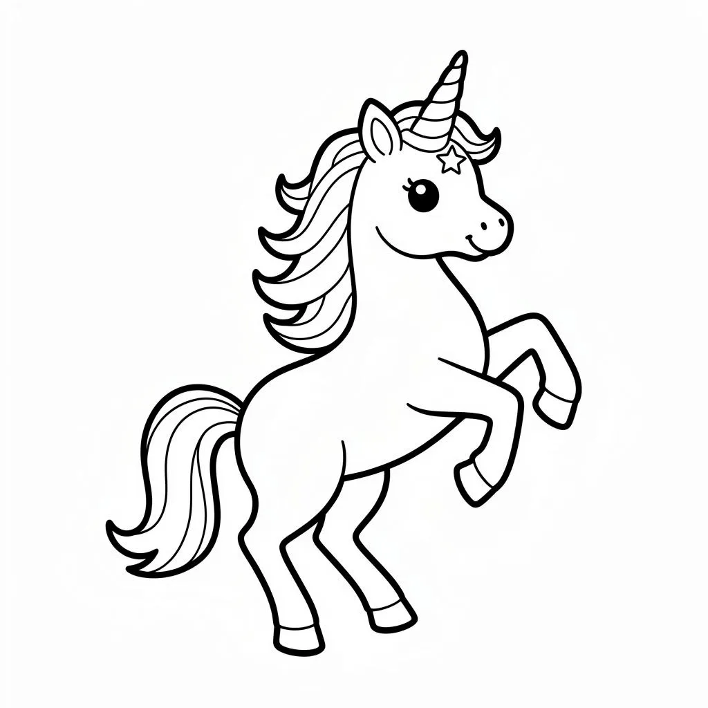 dancing unicorn