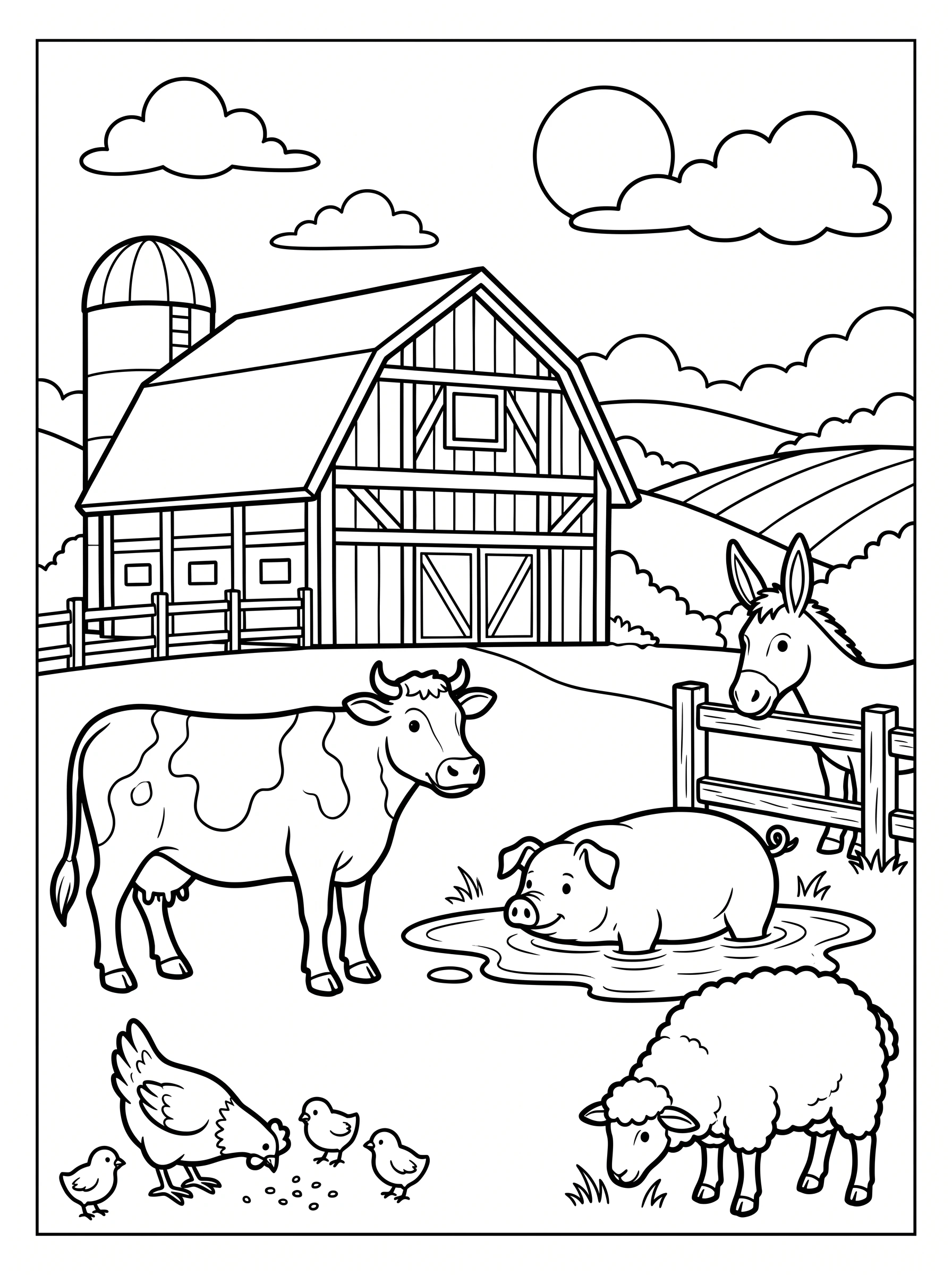 farm scene