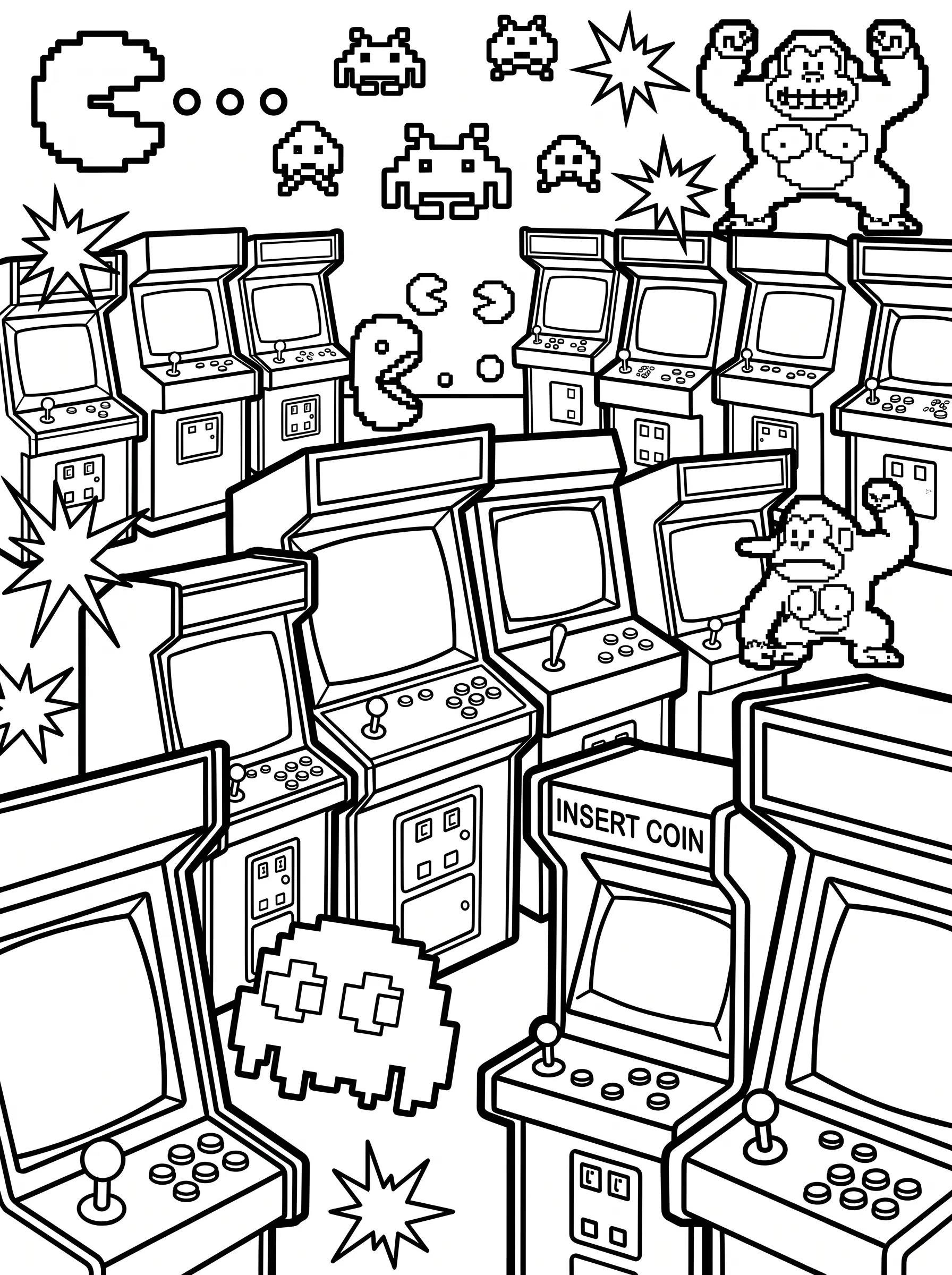 retro arcade