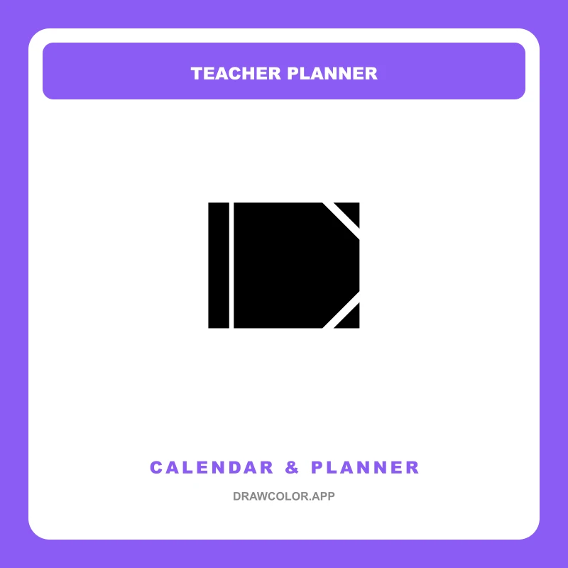 Teacher Planner Planner Template - Free PDF Printable